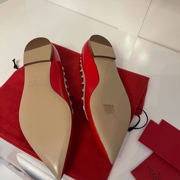 Valentino rockstar stud flats - Picture 4 of 5